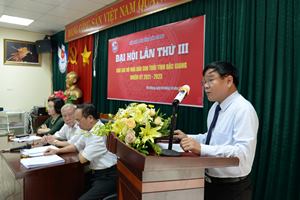 Câu lạc bộ Nhà báo cao tuổi tỉnh Bắc Giang Đại hội nhiệm kỳ III (2021 - 2023)